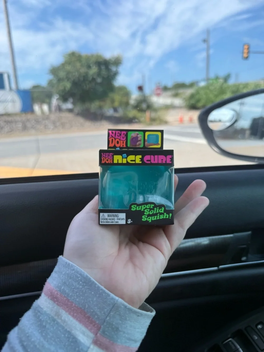 Needoh Blue Nice Cube New